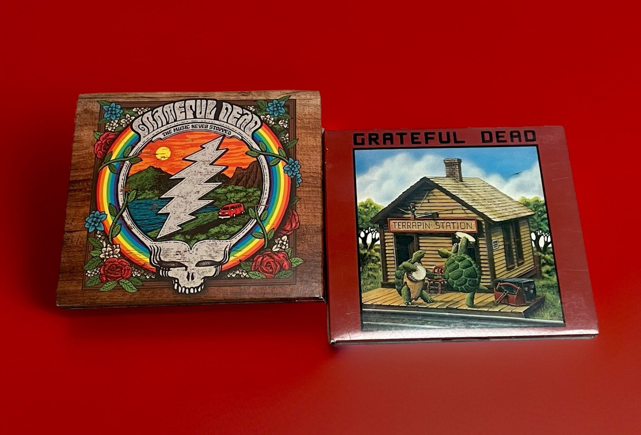 The Music Never Stopped & Terrapin Station Extended - Grateful Dead CDs =Mint!