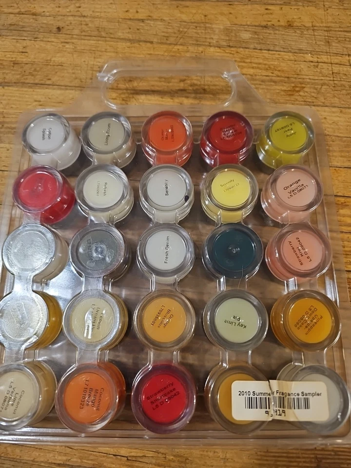 Juego de 25 cápsulas de muestreo de aroma Gold Canyon Candles de cera fundida, ¡20 onzas en total! Foto 2 de 2