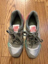 Used Balance 446 Sneakers Grey/Pink/Green US 7.5 Used