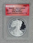 2016-W Silver American Eagle Proof ANACS PR70 DCAM (558)