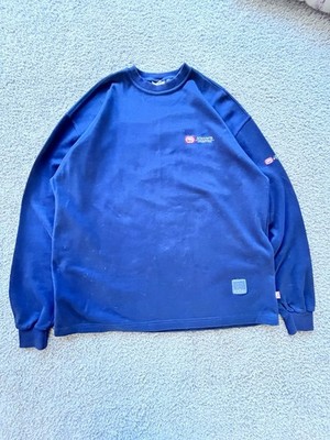 Vintage Ecko Unlimited Competition Navy Blue Sweatshirt XXL Streetwear Y2K