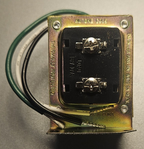 Broan-NuTone C905 doorbell transformer 120V