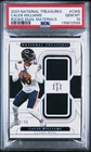2024 NATIONAL TREASURES DUAL MATERIALS #CWS CALEB WILLIAMS ROOKIE 28/99 PSA 10