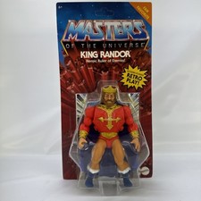 Masters Of The Universe Origins 5.5  King Randor New MIP Fan Favorite Retro Play