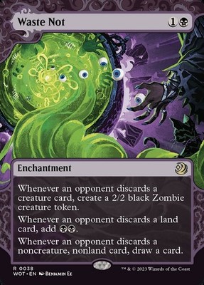 Waste Not (EX/NM) Discard Counter MTG Rabatt: 5+ Magic Singles