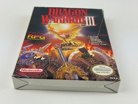 Dragon Warrior III 3 (Nintendo NES, 1992) Comes w/ Original Box