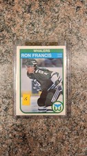 Ron Francis 1981/1982 O Pee Chee Rookie Card #123. rookie card picture