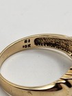 10k Solid Yellow Gold 2.90ct Emerald Cut Ametrine Solitaire Ring Size 6.75 — photo 8