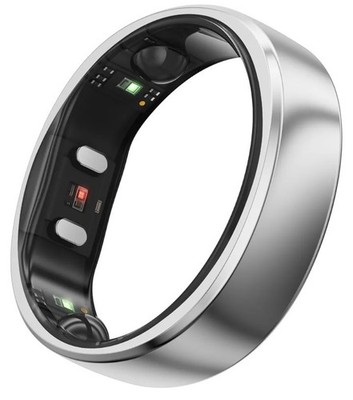 RingConn Gen 2 Smart Ring, erstes Schlafapnoe-Monitoring,Silber,Größe:9,NEU!