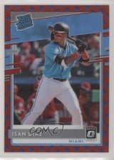 2020 Panini Donruss Optic Rated Rookies Choice Liberty Prizm 20/45 Isan Diaz 0st