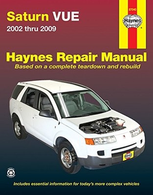SATURN VUE 2002 - 2009 REPAIR MANUAL (HAYNES REPAIR **BRAND NEW**