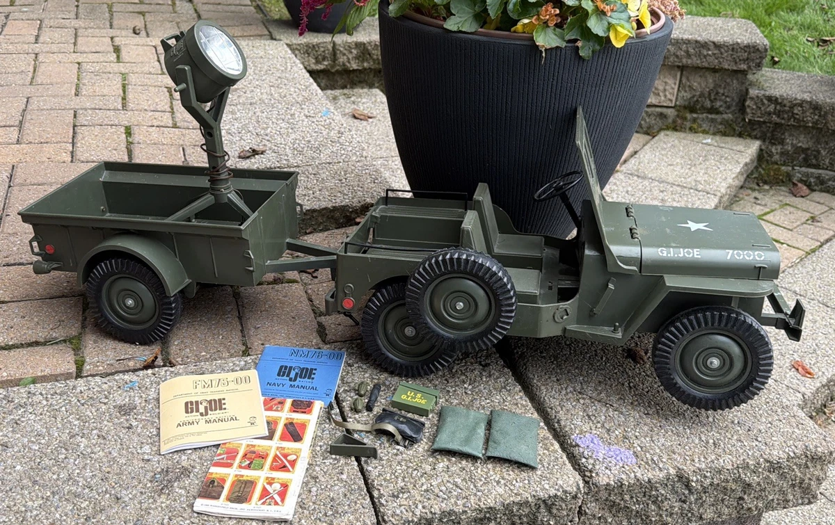 G.I. Joe Military & Adventure Action Figures Jeep 1960 Year