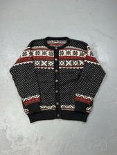 Genuine vintage Dale of Norway knit wool jumper Button Jacket