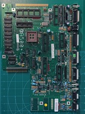 Commodore Amiga 500 Plus Circuit Board Minus Custom Chips