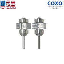 US Fits COXO CX207 High Speed Handpiece Cartridge Dental Turbine Air Rotor
