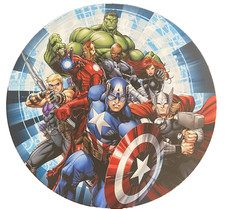 Marvel Avengers Heroes Artissimo Canvas Wall Art 24" Diameter NEW Ready to Hang