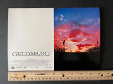 GETTYSBURG MOVIE LOBBY CARD * PROMO 1993 * NEW OLD STOCK * RARE ITEM * CIVIL WAR