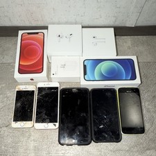 Apple LG BLU Mixed Lot Smartphones  Accessories FOR PARTS EMPTY BOXES