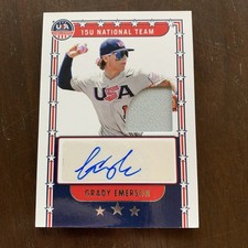 2024 Panini Stars and Stripes 109/199 Grady Emerson #NTS-GE Auto