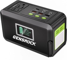 Portable Power Station 120W, Power Bank with AC Outlet 24000mAh