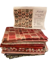 Free Spirit Country Hearts Quilt Kit NEW