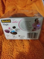 Scotch Magic dispenser tendinastro a forma di sasso colore nero