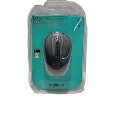 Logitech M325 Wireless Mouse Black Computer Control Mouse Easy To Move No Wire