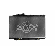 Replacement Plastic/Aluminum Radiator w/Transmission Oil Cooler