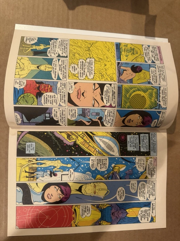 The Omega Men #3 1983 1st Print DC 1st App of Lobo the bounty hunter and Bedlam - Image 3 of 4