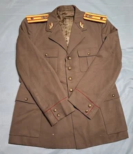 Romanian Army infantry major officer's tunic 1970s Romania uniform CEAUSESCU era