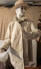 Burberry Damen Mantel Trenchcoat ,Gr. 40, Creme, Sehr guter Zustand