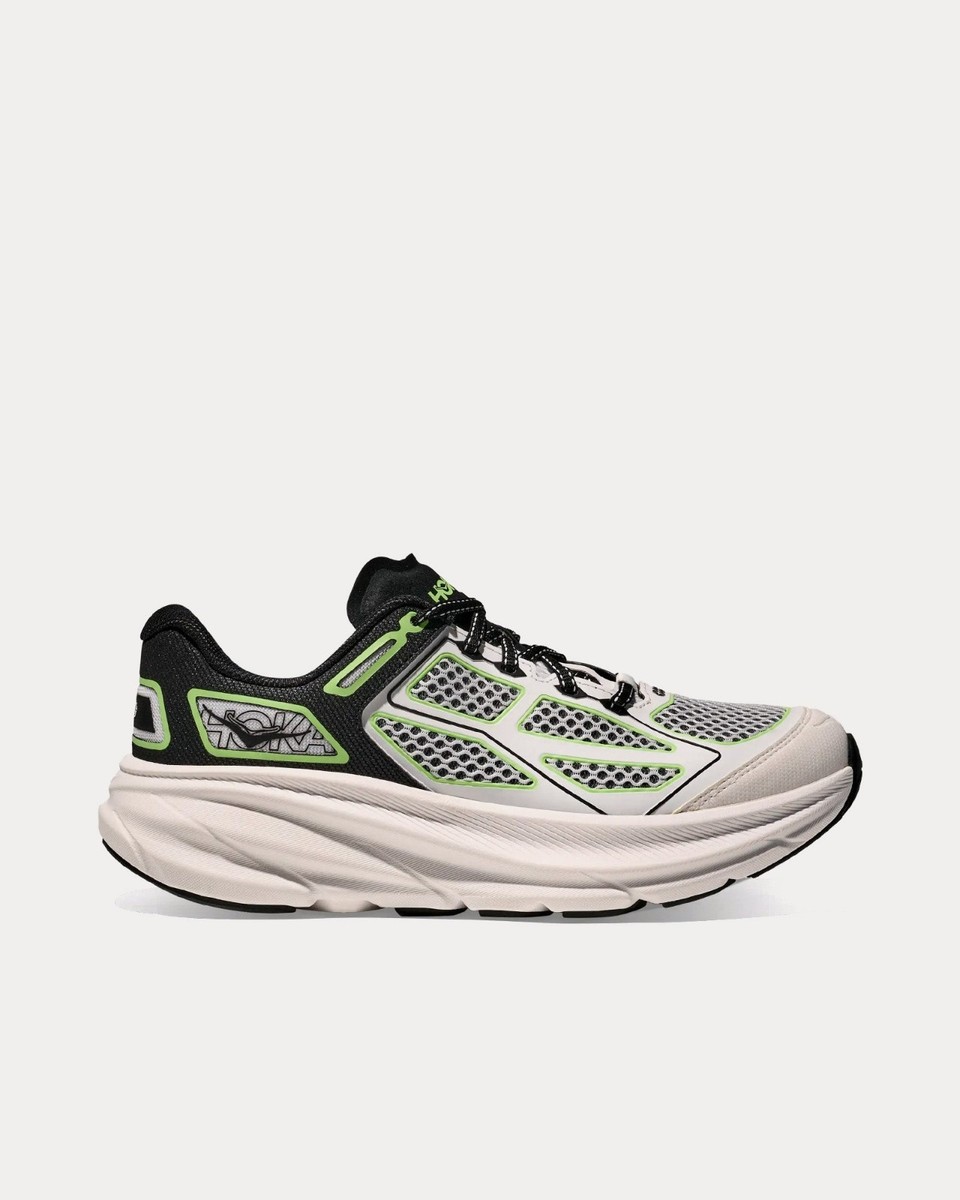 Hoka U Clifton One9 Black White Size 9.5 Men display picture 2