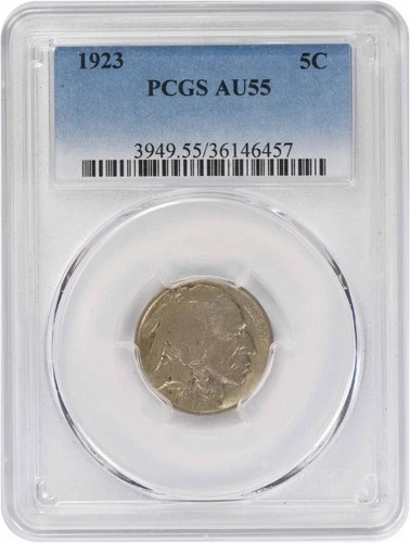 1923 Buffalo Nickel AU55 PCGS
