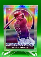 2021 Panini Chronicles Overdrive Holo Prizm Pete Alonso #22 Orioles Mets ￼