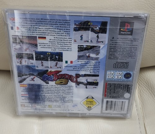 New Sealed PS1 Coolboarders 2 Sony PlayStation 1 Rare Platinum Edition PAL! - Picture 3 of 12