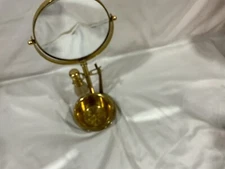 1915-‘20 Celluloid Shaving Mirror Stand With Brush And Razor Holders