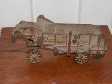 Vintage Arcade McCormick Deering Cast Iron Thresher Toy