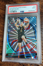 2022 Revolution WNBA Kelsey Plum Sunburst /75 PSA 9
