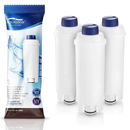 3 Water Filter For Delonghi DLSC002, Descaler, Delonghi Milk Clean MultiClean - Picture 2 of 11
