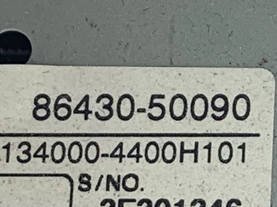 TELA DE NAVEGAÇÃO Lexus LS460 2007-2009 Touch DISPLAY 86430-50090 usada pelo fabricante - Imagem 2 de 3