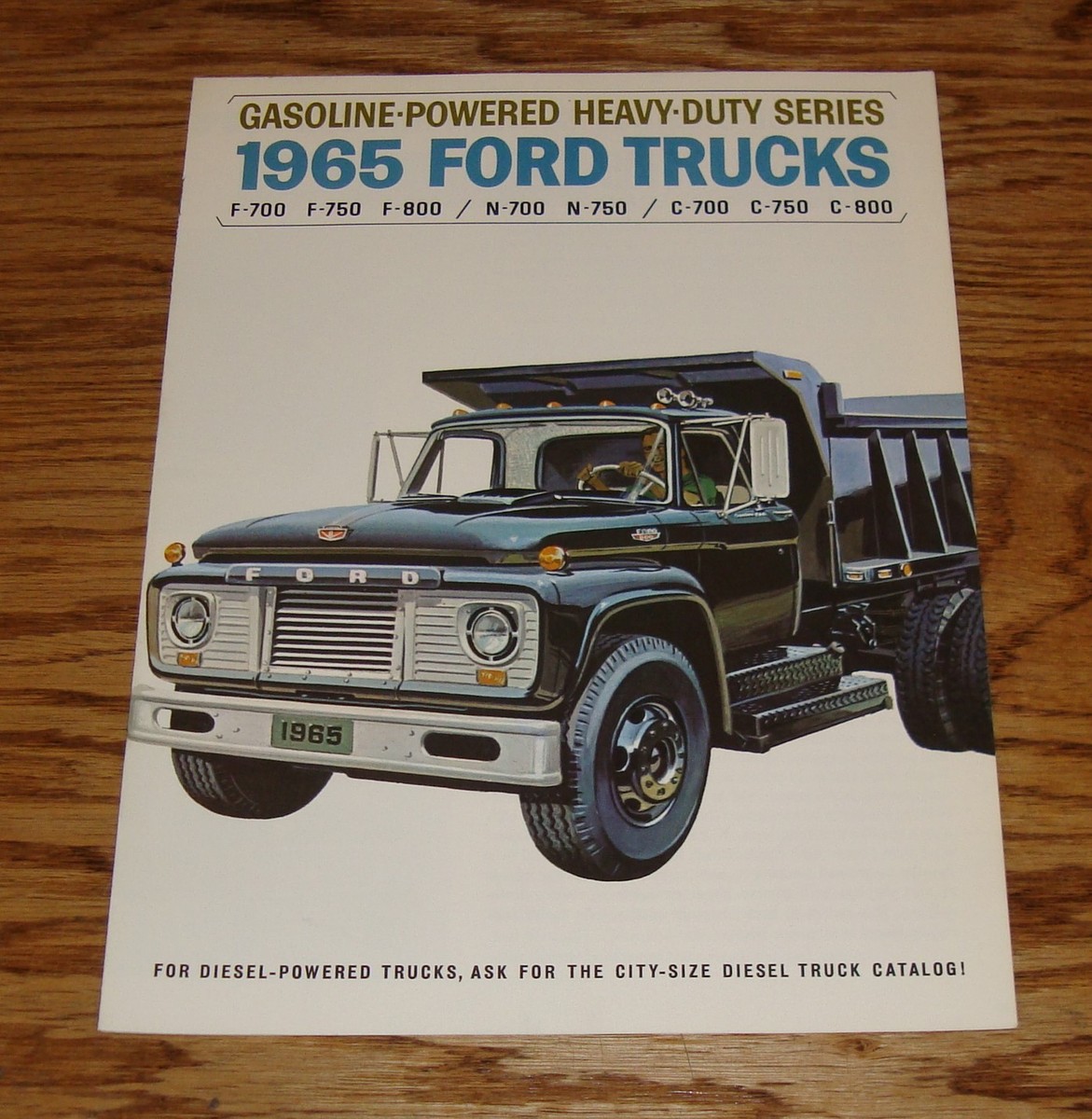 Original 1965 Ford Truck Gasoline-Powered Heavy-Duty Series Sales