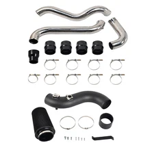Intercooler Pipe&Air Intake Filter Kit for 2013-2016 GMC 6.6L LML Duramax Diesel