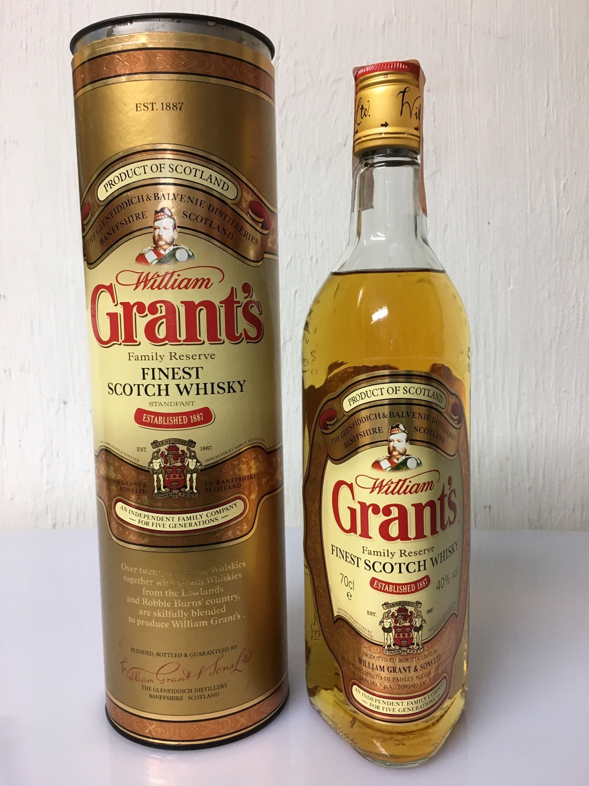 William Grant's Family Reserve The Glenfiddich & Balvenie Scotch Whisky 70cl 40%