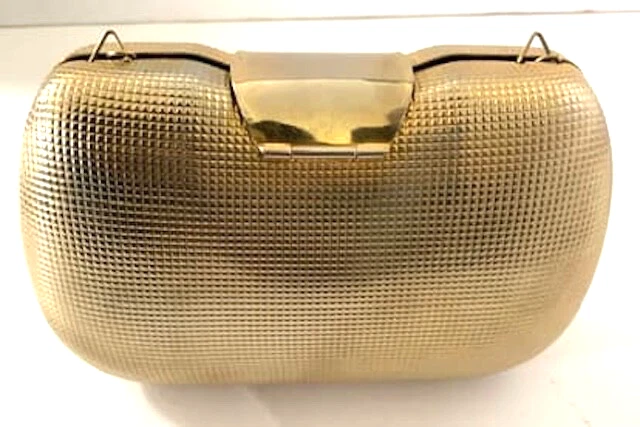 Cartera de metal vintage Saks Fifth Avenue hecha en Italia Foto 4 de 4