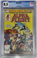 Alpha Flight #1 1983 CGC 8.5 Origin of Alpha Flight - 1st Puck & Marrina