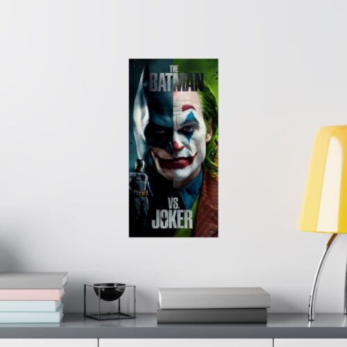 Batman Poster Film - 2 Gesichter Wandbild, Dark Knight Joker Wohndeko Bild Geschenk - Bild 25 von 136
