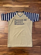 Vintage Rawlings Baseball Jersey Sports Time Cable Network Size Large