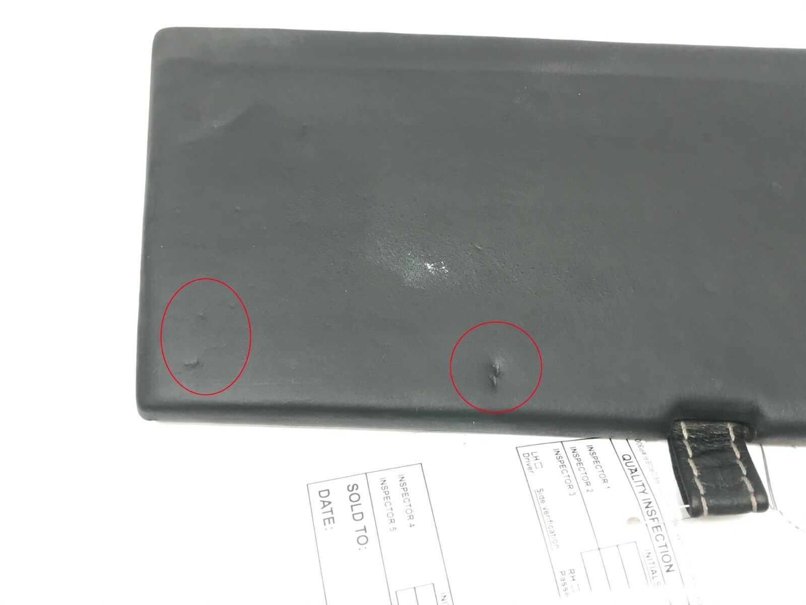 07-16 ASTON MARTIN V8 VANTAGE INTERIOR SEAT STORAGE LID COVER OEM 