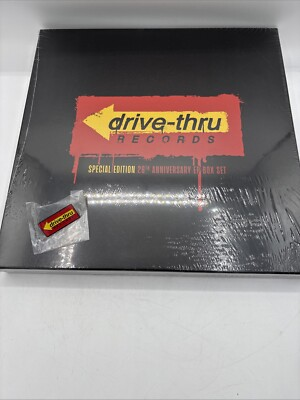 #ad #ad Drive Thru Records 26th Anniversary Box Set 5EP Vinyl Record w Pin Poster NEW $114.71