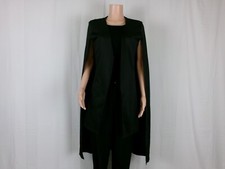 I.d.f. Open Sleeveless Jacket Size: Xl Black